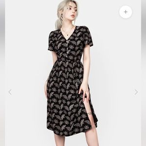 Disturbia UK dress UK size 16- US 12 moth print dress